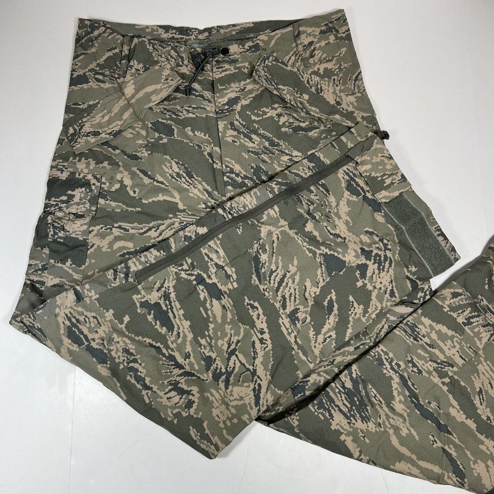 TROUSERS ALL PURPOSE ENVIRONMENTAL ABU TIGER STRIPE USAF AIR FORCE SMALL LONG